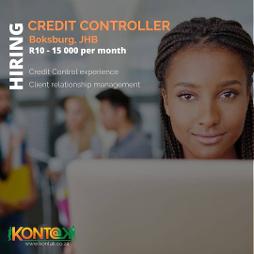 Credit Controller Jobs in Johannesburg