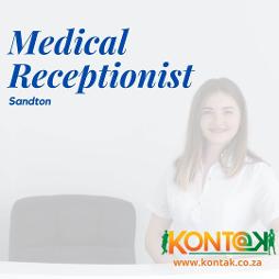 Medical Receptionist Jobs In Sandton, Gauteng