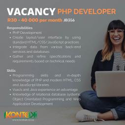 PHP Web Developer Jobs in Johannesburg